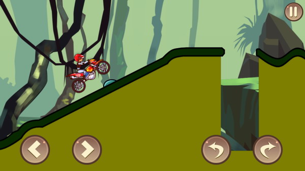 摩托车爬坡登山赛车