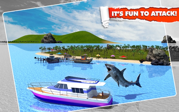 愤怒的鲨鱼模拟3D