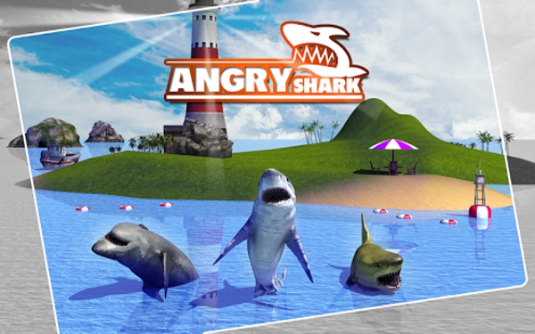 愤怒的鲨鱼模拟3D