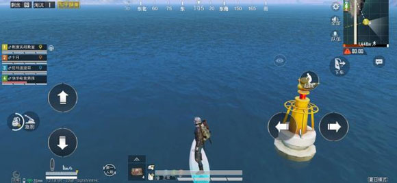 和平精英水上滑板玩法