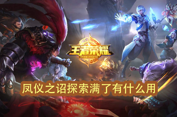 凤仪之诏探索满了有什么用