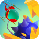 直升机粉碎城市