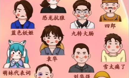 汉字找茬王热梗人物墙怎么完成