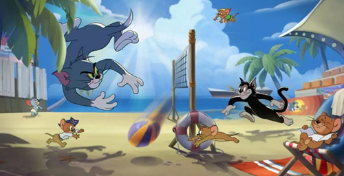 猫和老鼠手游沙滩排球的获胜方法攻略