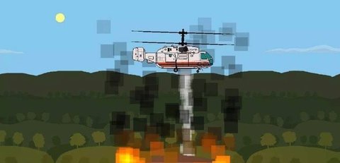 像素直升机模拟器
