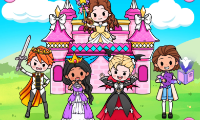 Princess Town Doll Girl Games